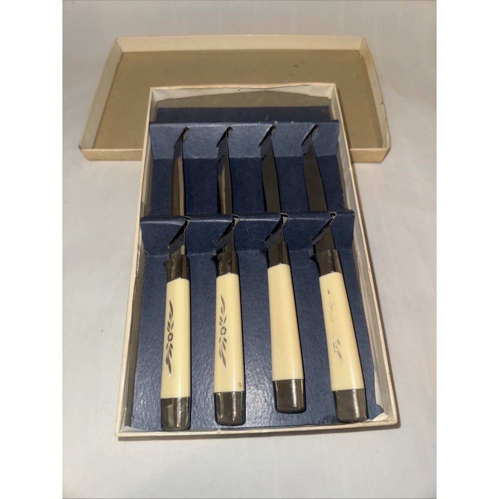 VTG REGENT SHEFFIELD Steak knives‎ Set of 4 Stainless Steel England